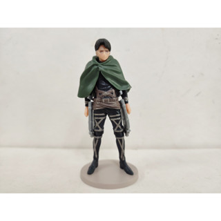 ฟิกเกอร์ PVC รูปปั้นอนิเมะ Attack on Titan Levi Ackerman ขนาด 3.75 นิ้ว ของเล่นสําหรับเด็ก