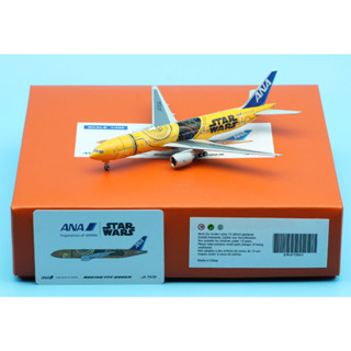 Ew4772013 โมเดลเครื่องบิน JC Wings 1:400 ANA ALL NIPPON AIRWAYS "StarAlliance" Boeing B777-200ER Diecast Jet Model Reg:JA743A