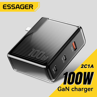 Essager ที่ชาร์จ usb Type c 100w PPS PD3.1 PD 3.0 สําหรับแล็ปท็อป โทรศัพท์