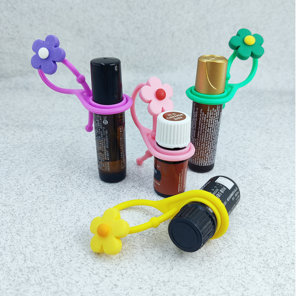 พร้อมส่ง สายคล้องขวดน้ํามันหอมระเหย ซิลิโคน ขนาดพกพา สําหรับ Young Living Doterra YL Melaleuca Doter