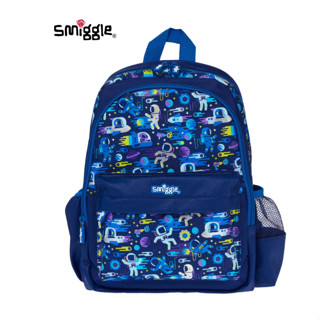 กระเป๋าเป้สะพายหลัง ลายนักบินอวกาศ Smiggle Junior ขนาด 14 นิ้ว