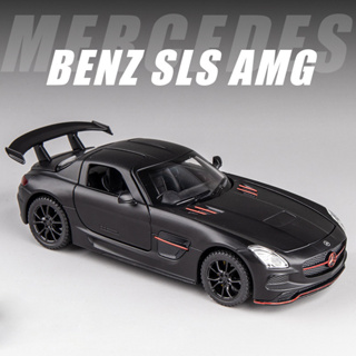 โมเดลรถยนต์ BENZ SLS AMG สเกล 1:32 ของเล่นสําหรับเด็ก