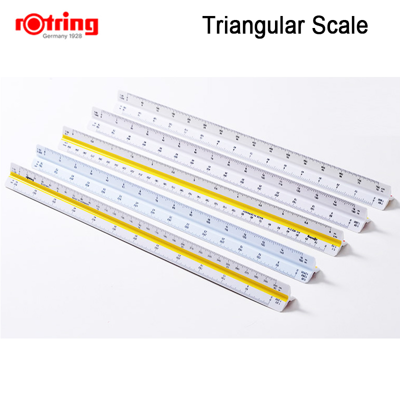 Rotring ไม้บรรทัดสามเหลี่ยม ขนาด 30 ซม. รูปที่ 2