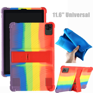 11.6 Universal Soft Silicone Case For 11.6-inch Tablet PC Android 9.0 Mini Pad 2560x1600 Shockproof Solid Color Back Cover