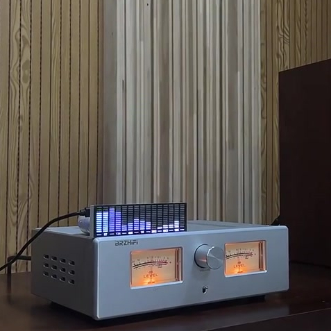 เครื่องวิเคราะห์ระดับเสียงเพลง หน้าจอสเปกตรัม LED