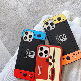 Iphone 11 pro X XR XS MAX 7 plus 8 plus 7G 8G SE 2020 รูปแบบเกมคอนโซล วัสดุซิลิกาเจล เคสโทรศัพท์