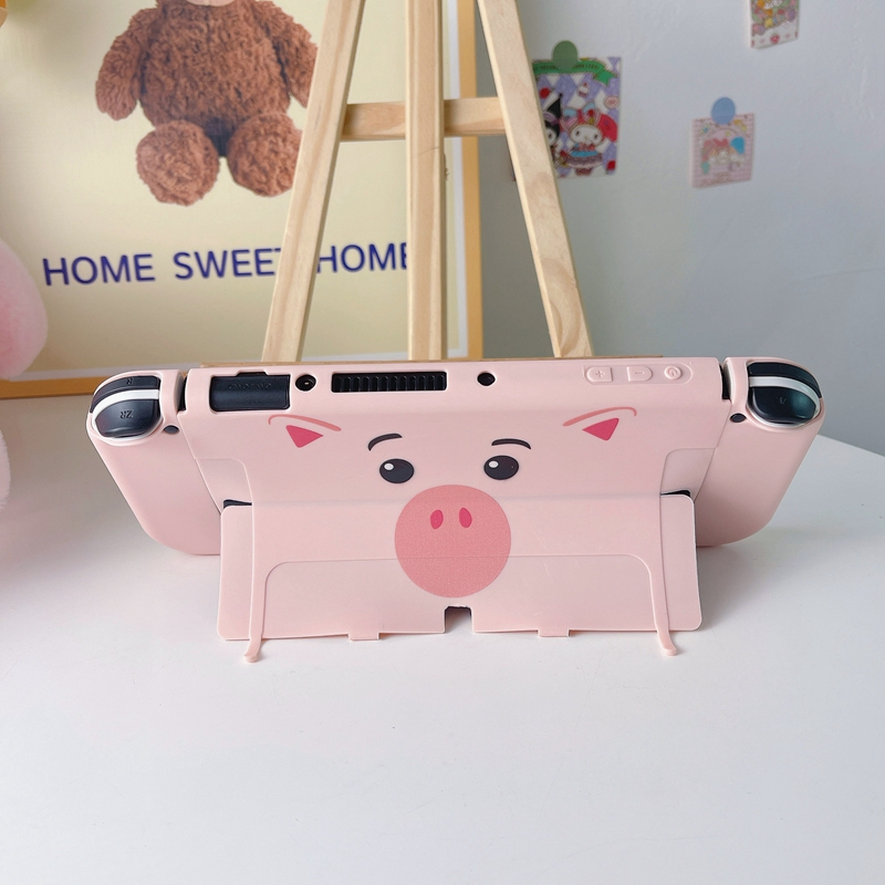 เคส TPU ลายการ์ตูนชินจัง โปเกม่อน สําหรับ Nintendo Switch Oled