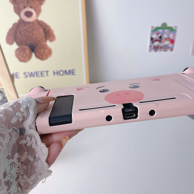 เคส TPU ลายการ์ตูนชินจัง โปเกม่อน สําหรับ Nintendo Switch Oled