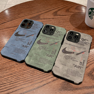 เข้ากันได้สำหรับ เคสไอโฟน เคสไอโฟน11 สำหรับ iPhone 14 Pro Max เคส iPhone สไตล์เรียบง่ายTPU แบรนด์ไทด์NIKE iPhone 13 Pro max 12 Pro Max 11 Pro Max xr xs max 7Plus 7 8 6 6s