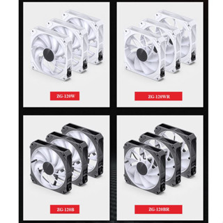 Jonsbo พัดลมระบายความร้อน 120 มม. ZG-120 ZF-120 ZH-120 PWM ARGB สําหรับเคส PC