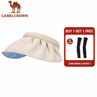 CAMEL CROWN หมวกกันแดด ป้องกันรังสียูวี สําหรับผู้หญิง