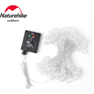 Naturehike สายไฟ Led พลังงานแสงอาทิตย์ กันน้ํา สําหรับตั้งแคมป์กลางแจ้ง