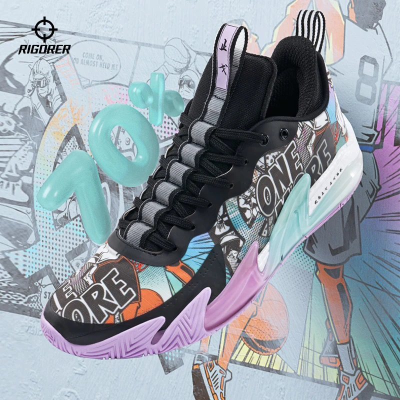 Rigorer Austin Reaves War Ender 1 Pro รองเท้าบาสเก็ตบอลผู้ชาย Combat Professional Training Cushioning Anti-slip Z122360158