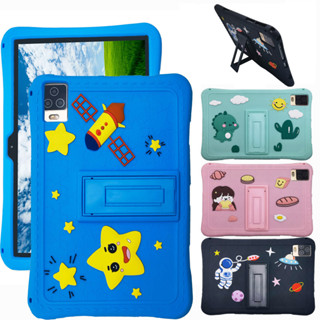 Samsung Tab SPARK 8+ 12 Inch Tablet Case Cartoon Shockproof Soft Silicone Protective Case Stand Cover