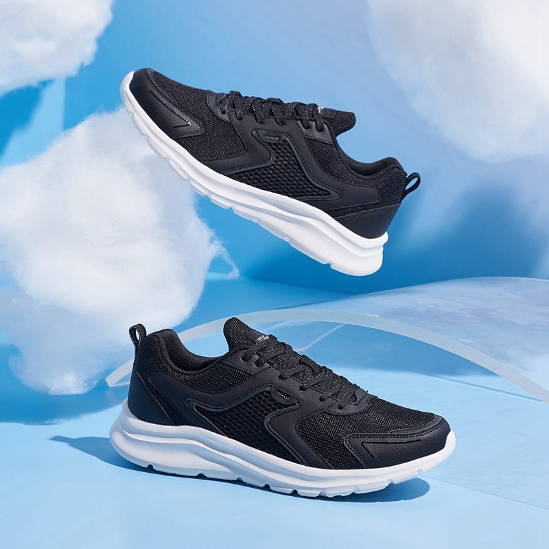 XTEP Easy Run รองเท้าออกกำลังกายและเดินทางประจำวัน ระบายอากาศด้วยตาข่าย กันลื่น ทนต่อการสึกหรอ — صورة 5