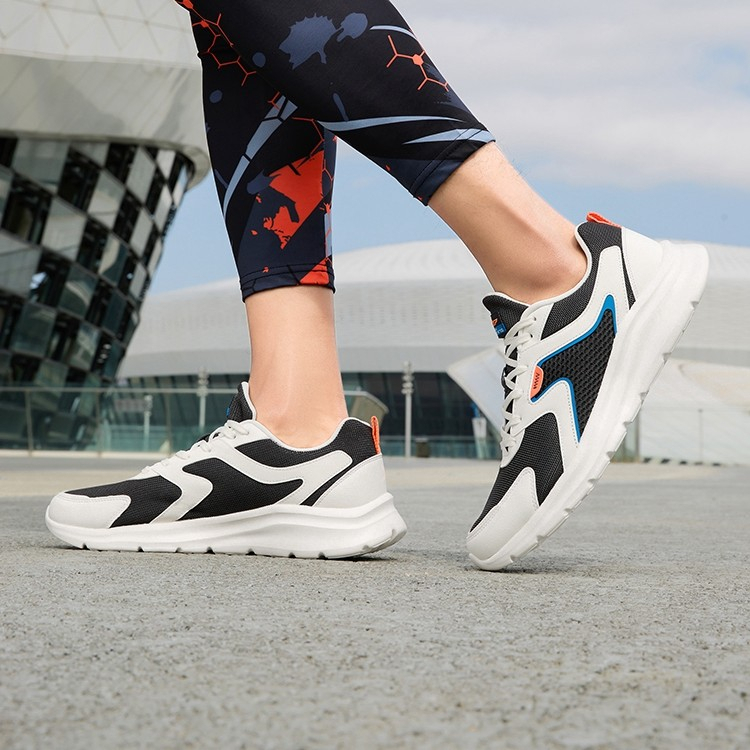 XTEP Easy Run รองเท้าออกกำลังกายและเดินทางประจำวัน ระบายอากาศด้วยตาข่าย กันลื่น ทนต่อการสึกหรอ — صورة 8