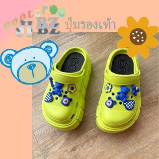 สามมิติ สําหรับตกแต่งรองเท้า CROCS Bear jibbitz น่ารัก ถอดออกได้ ของขวัญสําหรับเด็ก