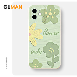 Guman เคสไอโฟน เคสซิลิโคนนุ่มกันกระแทกน่ารักตลก เคสโทรศัพท์ Compatible for iPhone 14 13 12 11 Pro Max SE 2020 X XR XS 8 7 6 6S Plus พลัส XYB1656