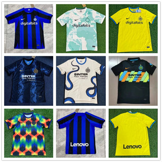 เสื้อกีฬาแขนสั้น ลายทีมชาติฟุตบอล Inter Soccer 2022 2023 คุณภาพสูง 2021