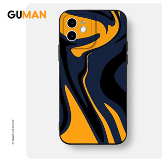 Guman เคสไอโฟน เคสซิลิโคนนุ่มกันกระแทกน่ารักตลก เคสโทรศัพท์ Compatible for iPhone 14 13 12 11 Pro Max SE 2020 X XR XS 8 7 6 6S Plus พลัส XYB1675