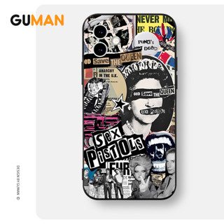 Guman เคสไอโฟน เคสซิลิโคนนุ่มกันกระแทกน่ารักตลก เคสโทรศัพท์ Compatible for iPhone 14 13 12 11 Pro Max SE 2020 X XR XS 8 7 6 6S Plus พลัส XYB1660