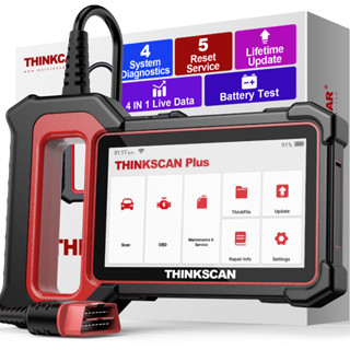 Thinkcar Thinkscan Plus S6 เครื่องสแกนเนอร์วินิจฉัยรถยนต์ ABS SRS AT ENG Scan Oil SAS EPB TPMS ETS OBD2 สําหรับรถยนต์มาเลเซีย perodua และ proton