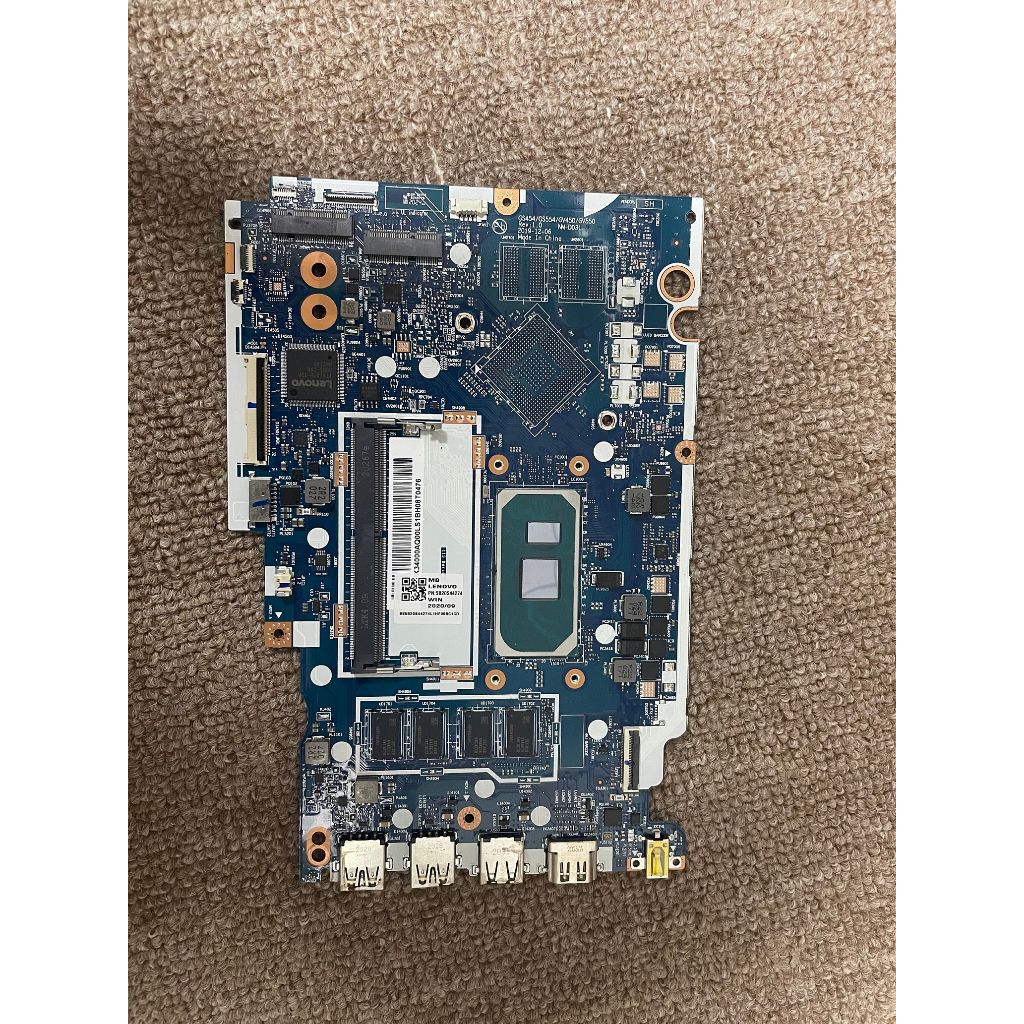 Lenovo ideapad 3-14IIL05 GS454 GV550 NM-D031I5 รุ่นกราฟิกการ์ดรวม 10 เมนบอร์ด