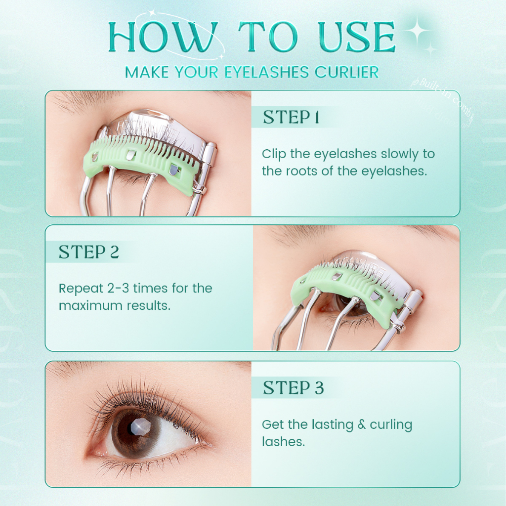 Focallure SkyRush ที่ดัดขนตา ติดทนนาน เครื่องมือแต่งหน้า แบบพกพา ...