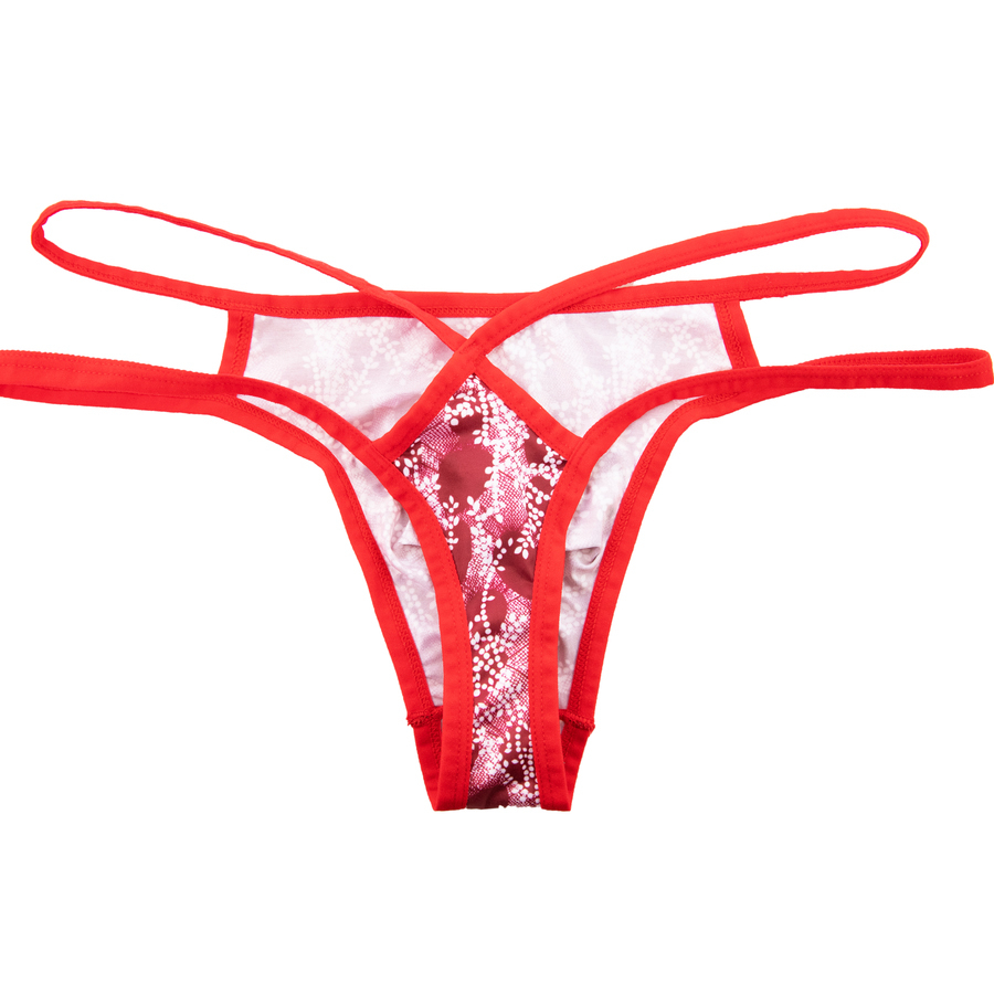เซ็กซี่เกย์ผู้ชายชุดชั้นในชาย Jockstrap G String Thongs บุรุษกางเกงพิมพ์กางเกงกางเกง