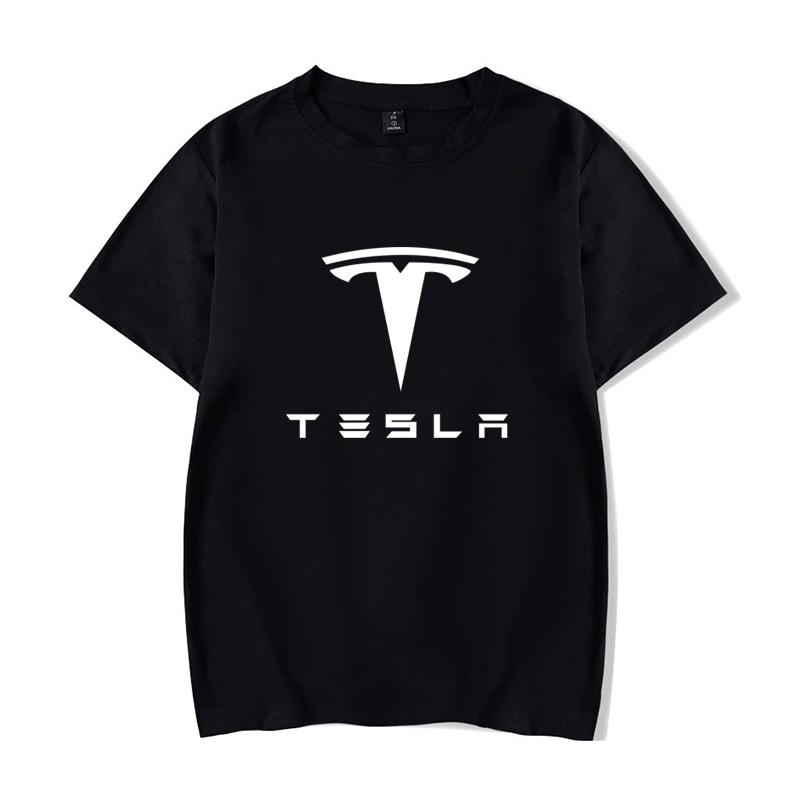 Tesla Motors เสื้อยืดแขนสั้น ผ้าฝ้าย พลัสไซซ์ สําหรับผู้ชาย และผู้หญิง XXS-4XL 1334A