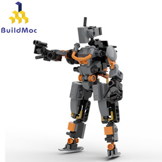 Buildmoc บล็อคตัวต่อ หุ่นยนต์ทหาร Halo Mecha Mecha ขนาดเล็ก ของเล่น ของขวัญ สําหรับผู้ใหญ่ และเด็ก 162 ชิ้น