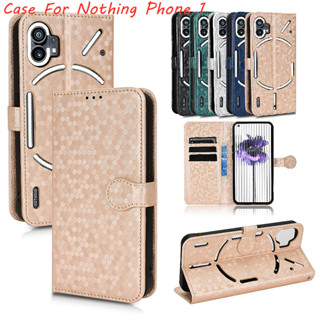 เคสโทรศัพท์มือถือหนัง ฝาพับ สําหรับ Nothing Phone1 Nothing Phone 1