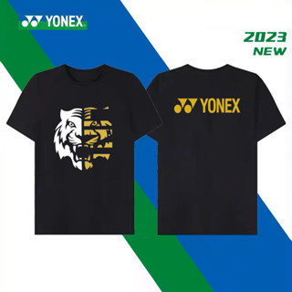 Yonex ใหม่ เสื้อแบดมินตัน แขนสั้น ระบายอากาศ สําหรับผู้ชาย และผู้หญิง 2023