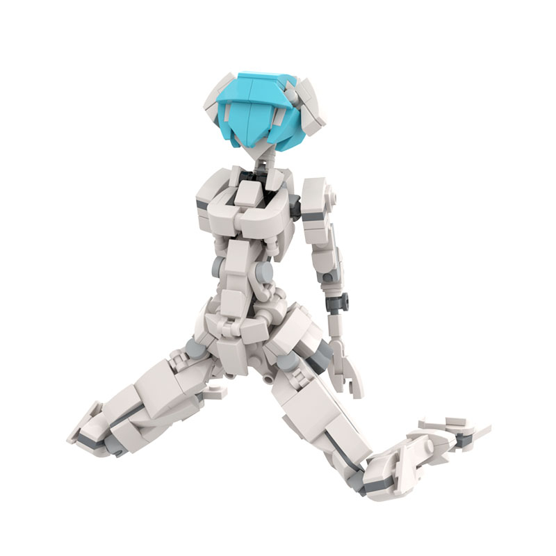 Buildmoc โมเดลหุ่นยนต์เด็กผู้หญิง มือถือ บล็อกตัวต่อ ของเล่น ของขวัญ สําหรับผู้ใหญ่ เด็ก 229 ชิ้น - รูปที่ 4