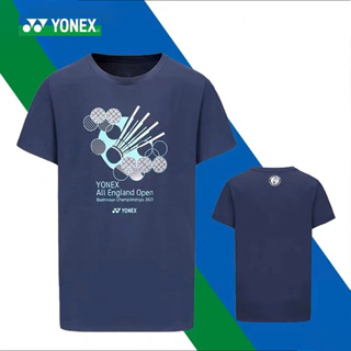 Yonex เสื้อยืด แขนสั้น แห้งเร็ว สําหรับผู้ชาย ผู้หญิง เหมาะกับการเล่นกีฬาแบดมินตัน 2023