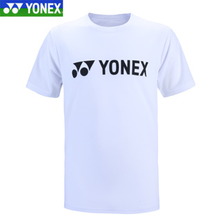 Yonex เสื้อยืดแบดมินตัน แขนสั้น แห้งเร็ว ระบายอากาศ สําหรับผู้ชาย และผู้หญิง