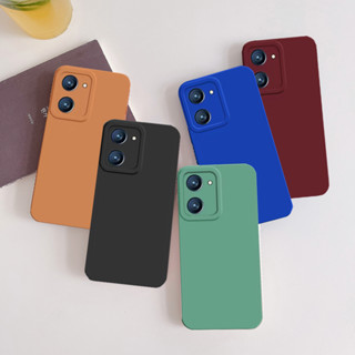 Realme 10 C33 C30 C35 C55 C31 สี่เหลี่ยม กันชน ป้องกันกล้อง นิ่ม TPU บาง เคส