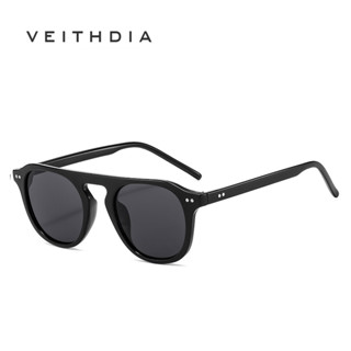 Veithdia ใหม่ แว่นตากันแดด สไตล์วินเทจ สําหรับผู้ชาย และผู้หญิง S2092