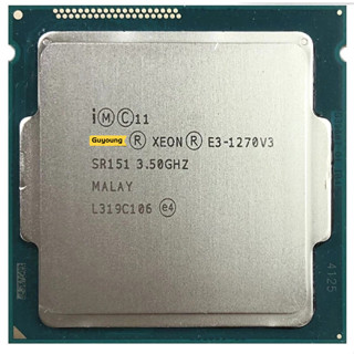 โปรเซสเซอร์ CPU YZX Xeon E3-1270 v3 E3 1270 v3 E3 1270v3 3.5 GHz Quad Core 80W LGA 1150