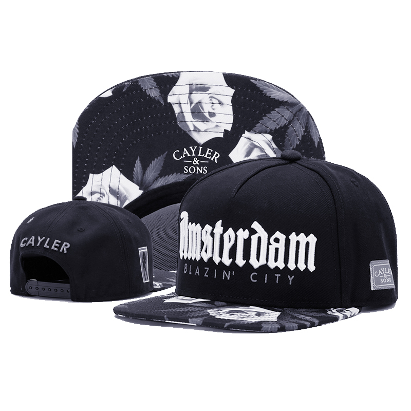 Cod 【cayler and sons cap】หมวกแก๊ปแฟชั่น คุณภาพสูง ปักลายตัวอักษร ปรับได้ สไตล์ฮิปฮอป สําหรับผู้หญิง และผู้ชาย