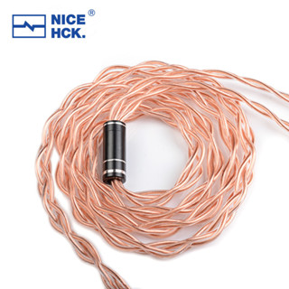 Nicehck GCT5 สายเคเบิลหูฟัง 5N OCC 3.5 2.5 4.4 มม. MMCX QDC 0.78 มม. 2Pin แบบเปลี่ยน สําหรับ M5 Aurora OH2 IEM AS16 PRO Xuanwu EDX PRO ESX