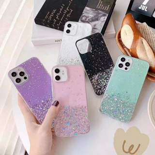 Colorful Casing Reno 8T 5G 4G 8 Pro 8Z 7Z 7 6 Reno8T Reno8Z Reno7Z Reno8 Reno7 Reno6 Buling Star Glitter Epoxy Shockproof Clear Soft Phone Case Cover QH 01