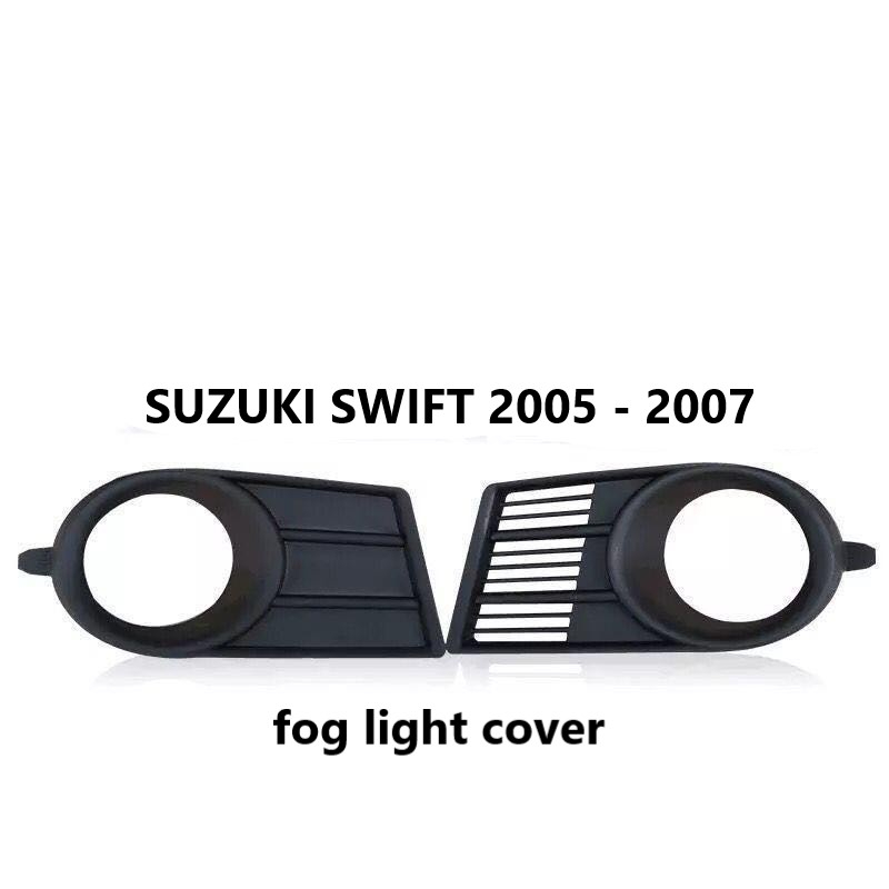 Suzuki SWIFT 2005 2006 2007 กันชนหน้า ไฟตัดหมอก ฝาครอบไฟหน้า (พร้อมรู)