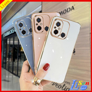 เคส Redmi 12C 10C 10A 10 5G 9A 9C 10 Redmi 9T เคสโทรศัพท์มือถือ ขอบตรง แฟชั่น สําหรับ ZBB