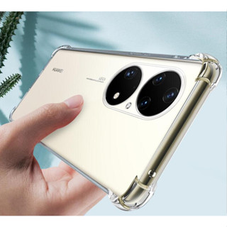 Huawei P60 P50 P40 P30 Pro เคสใส กันกระแทก ซิลิโคนใส ถุงลมนิรภัย เคสป้องกันกล้อง เคสหลัง