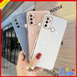 เคส OPPO A53 A33 A54 A55 A57 A77S A52 A92 A76 A96 เคส OPPO A78 5G เคสโทรศัพท์มือถือ ขอบตรง ป้องกันเลนส์ สําหรับ ZBB