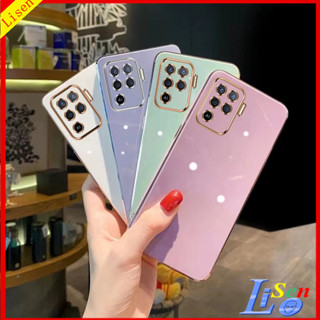 เคส OPPO A94 เคส OPPO A93 Reno8 5G Reno 8Z 5G Reno 7Z 5G เคส OPPO Reno8T 5G เคสโทรศัพท์มือถือ ขอบตรง ป้องกันเลนส์ สําหรับ ZBB