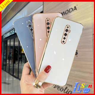 เคส Oppo Reno2 F เคส Oppo Reno2 Reno4 4G Reno5 เคส Oppo Reno 6Z 5G เคสโทรศัพท์มือถือแฟชั่น ขอบตรง สําหรับ ZBB