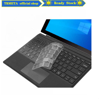 Trmeta ฟิล์มใสติดแป้นพิมพ์แล็ปท็อป แบบบางพิเศษ อุปกรณ์เสริม สําหรับ Microsoft Surface Pro x 7 6 5 4 (ปล่อย 2021-2016) Pro 3 go 2