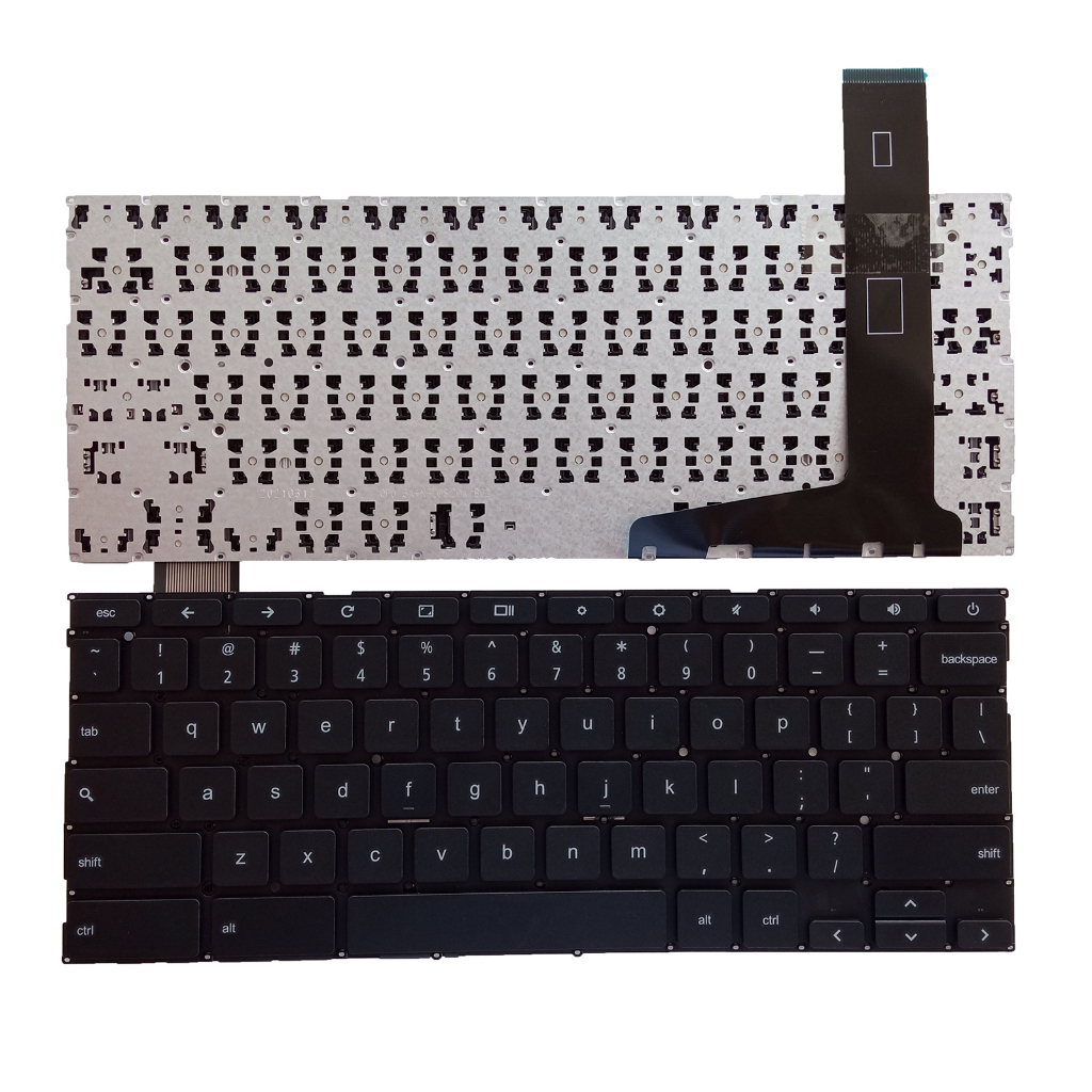 ใหม่สําหรับ ASUS Chromebook C201 C201P C201P-DS01 C201PA C201PA-DS02 คีย์บอร์ด US